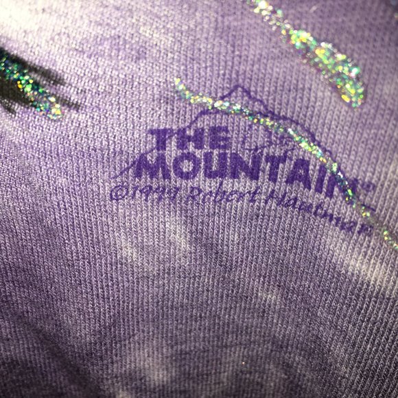 The Mountain 1X Penguin Sparkled T Shirt 1X - Picture 4 of 7